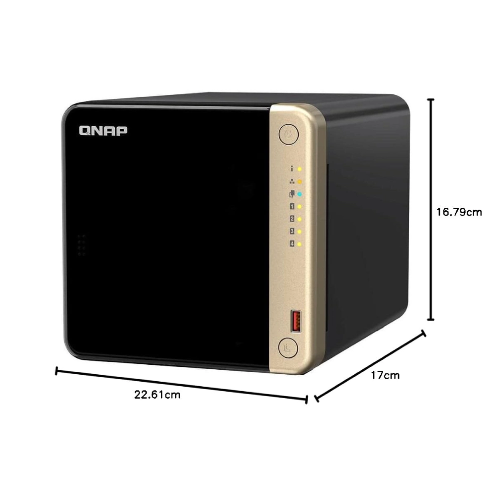QNAP NAS Box TS-464-8G 4 Bay (Supports upto 72 TB) view 3